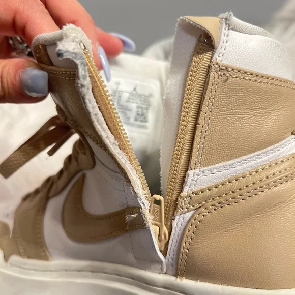 Air Jordan 1 elevate high white dessert tan color - Picture 2 of 11